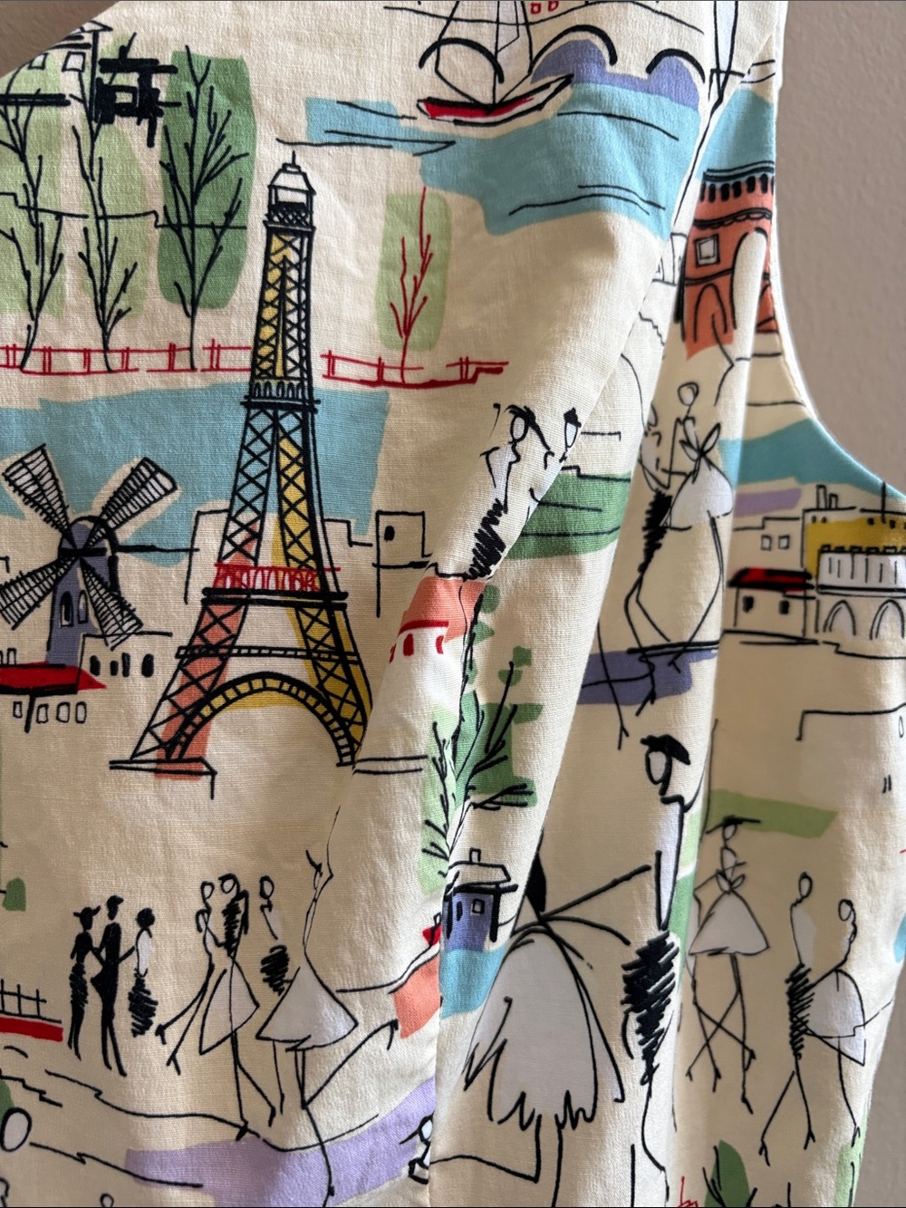 David Meister Paris Eiffel Tower dress with belt
Sz 12 newly dry cleaned - Picture 3 of 10